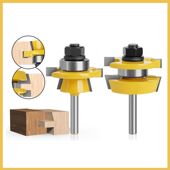 特价 清仓榫合刀修边雕刻机门斗榫合刀斜边榫合刀公母开槽刀凹凸