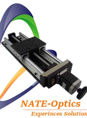 NT301TA精密电动位移台 滚珠丝杆平移台 XY支撑圆导轨滑台模组制