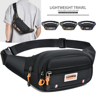 轻便防水多工能手机腰包男士 户外运动骑行腰包男 干活工地2026新款