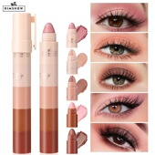 eye shadow under pearlescent Lazy pencil person