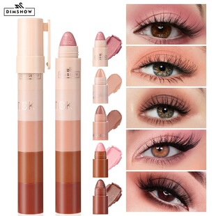 eye shadow under pearlescent Lazy pencil person