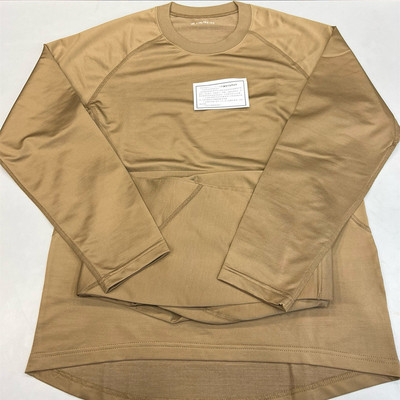 边防巡逻内衣裤黄色轻质保暖内衣