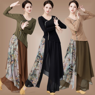 中国风上衣古典舞蹈服