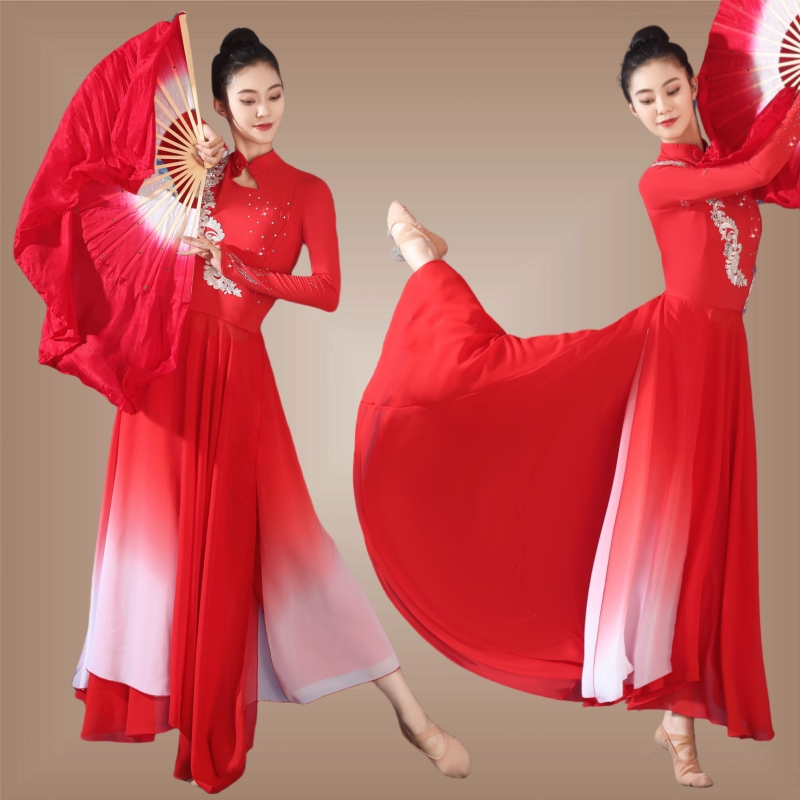 中国风万疆舞蹈裙古典舞服装