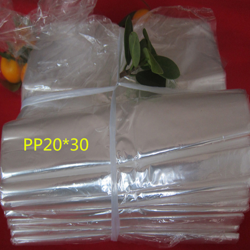PP20*30cm*3丝平口袋 封底袋 开口袋 透明袋 防尘袋 塑料袋 100个图片