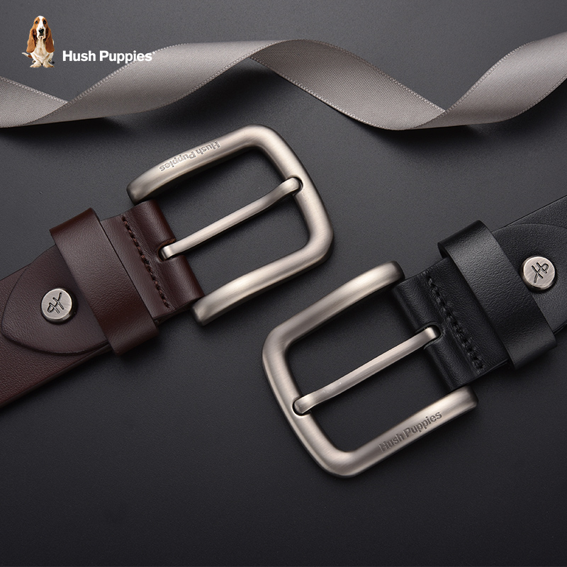 暇步士牛皮时尚新款皮带