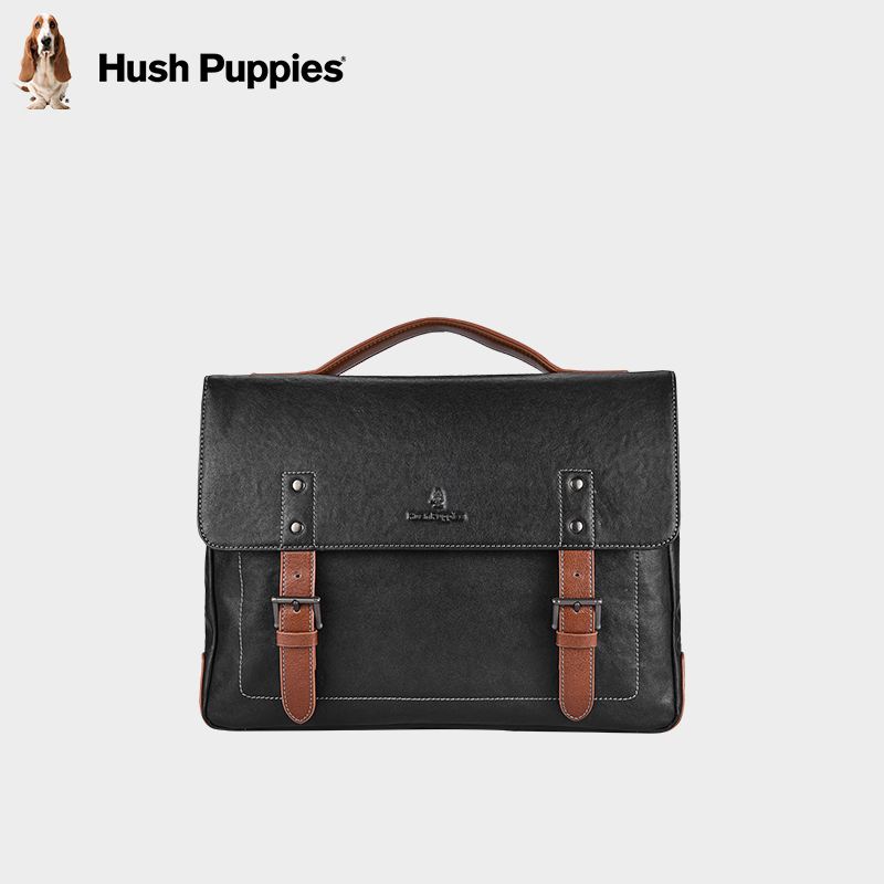 暇步士时尚头层牛皮公文包