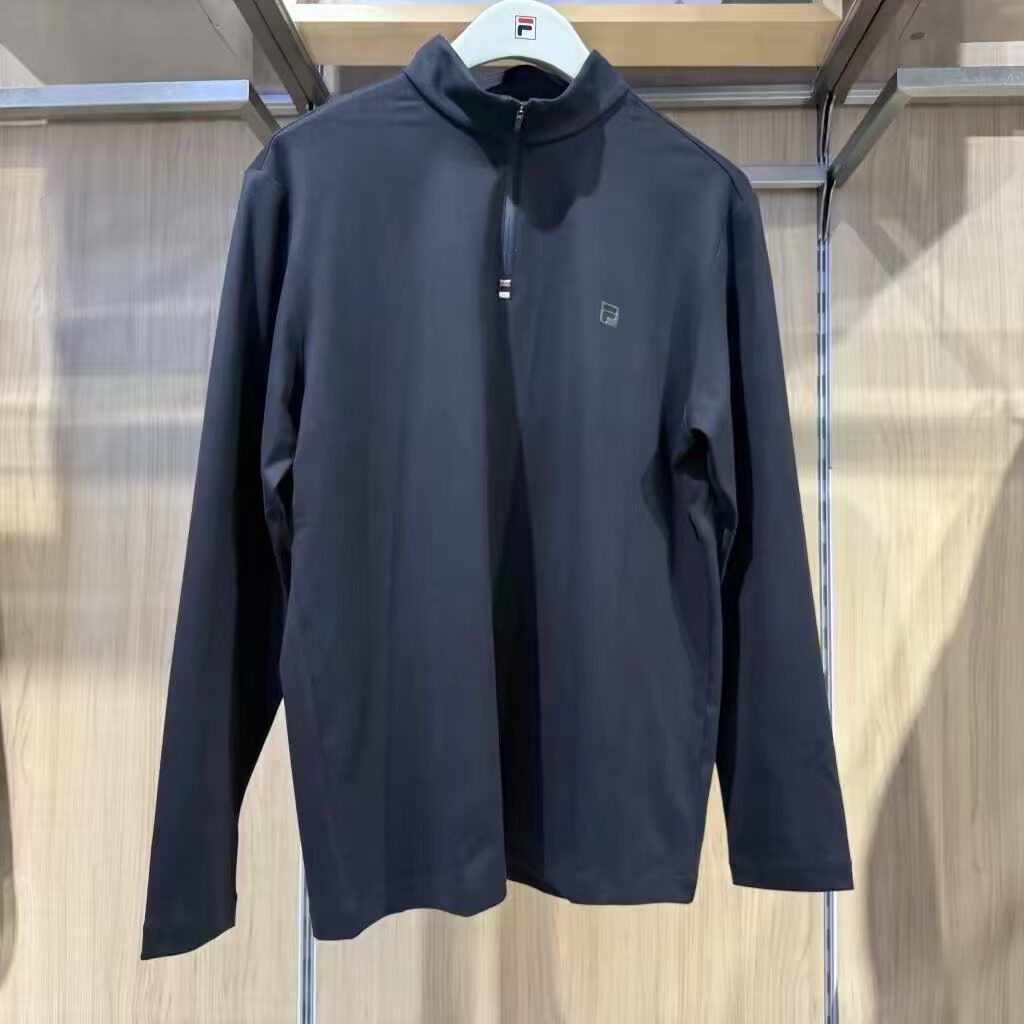 基础高尔夫运动休闲针织长袖衫