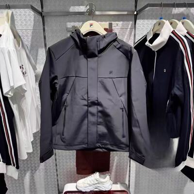 新款梭织外套舒适休闲连帽上衣