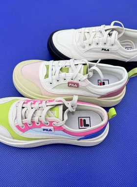 FILA斐乐男女鞋2025年夏季新款水母鞋休闲运动帆布鞋F12W/M421305