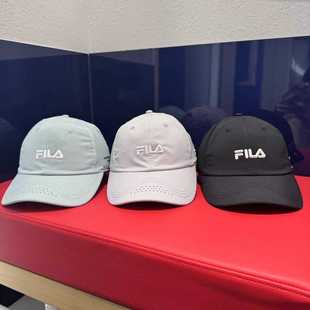 Fila棒球帽情侣款 休闲帽子鸭舌帽遮阳帽男女A13W431261 2025秋新款