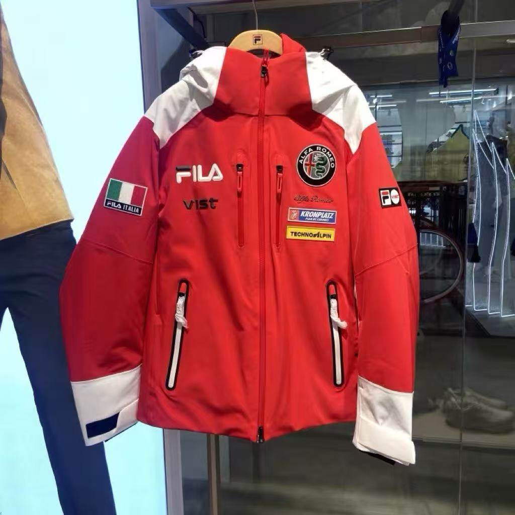 FILA斐乐2025年男子冬新款运动滑连帽保暖滑雪服棉服A11M546924,运动服/休闲服装,运动羽绒服,淘宝优惠券,粉丝福利购,淘宝优惠卷