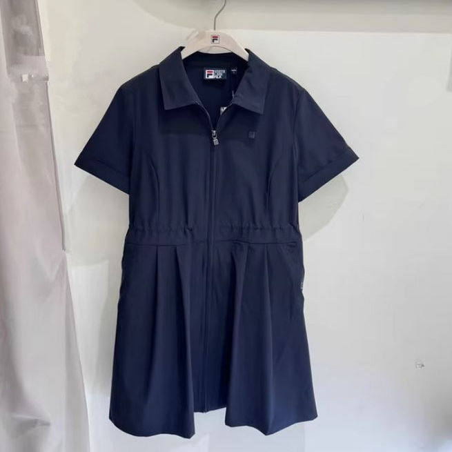 女装运动休闲短袖两件套连衣裙