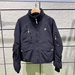 FILA斐乐2026年女装春季新款时尚舒适运动休闲宽松绵服T11W613906