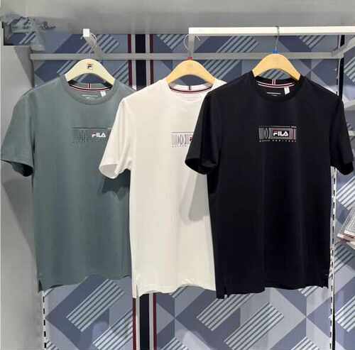 休闲针织24夏款圆领正品男装Fila