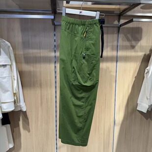 FILA斐乐2026年春新款女装时尚宽松运动休闲梭织长裤A11W617808