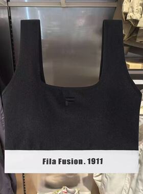 FILA斐乐2026年夏季新款女子休闲针织运动跑步文胸背心T11W523115