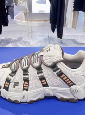 FILA斐乐潮牌2025年冬款男女鞋运动休闲山脉鞋老爹鞋T12W/M441503