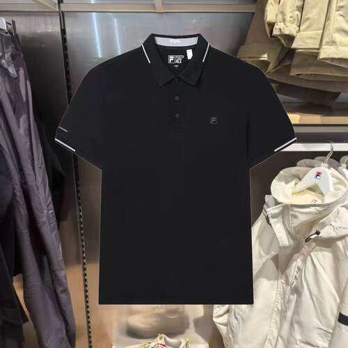 休闲针织运动POLO衫短袖