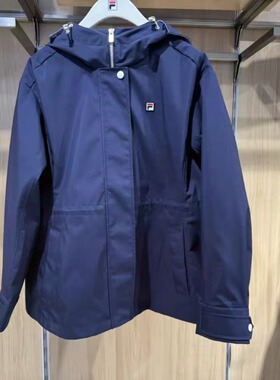 FILA斐乐2026年春夏新款女装舒适宽松运动休闲梭织外套F11W628703