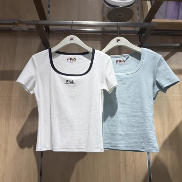 女装时尚休闲运动圆领针织短袖衫