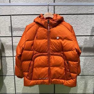 FILA斐乐潮牌2025冬季男子章昊同款潮流运动宽松羽绒服T11M541914