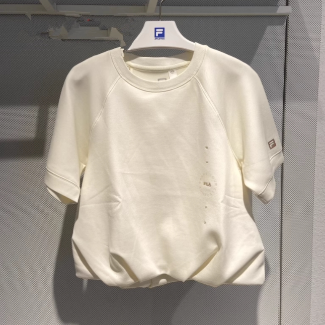 女装运动宽松圆领针织短袖T恤衫