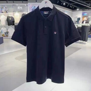 FILA斐乐2026夏季新款男装Polo运动休闲针织短袖衫T恤F61M528109B