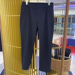 F11M518601F 简约休闲基础加绒针织长裤 FILA斐乐2025年春新款 男裤