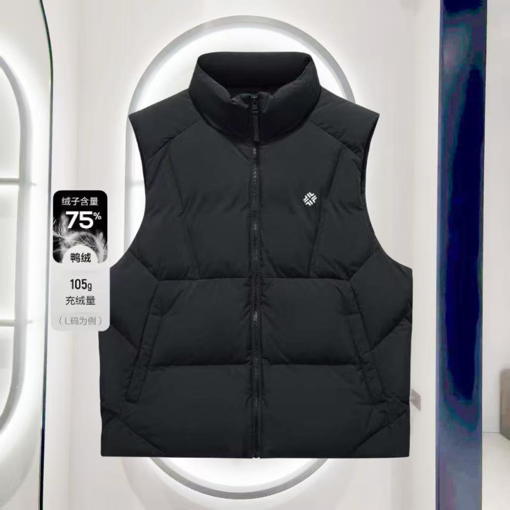 时尚运动休闲羽绒马甲外套