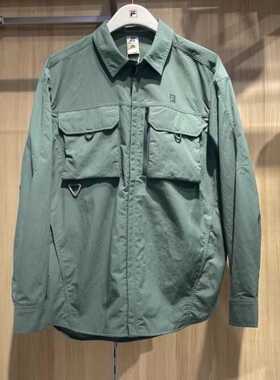 FILA斐乐2025年秋季新款男子休闲梭织外套衫A11M437708F