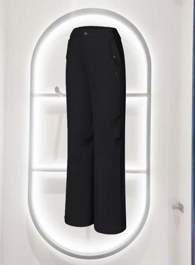 FILA斐乐25年冬季新款情侣休闲保暖宽松羽绒裤休闲裤A51W/M441801