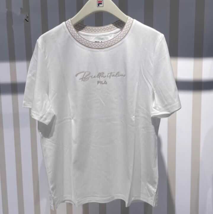 正品针织宽松24秋新款女装fila