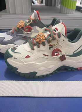 FILA斐乐潮牌男女鞋25年圣诞款硬糖鞋运动鞋T12W511004T12M511004