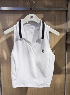 FILA斐乐2025夏秋新款女装时尚修身运动针织背心A11W533130F