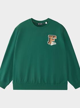 FILA斐乐2025年秋季新款男子休息潮流运动套头卫衣T11M432202