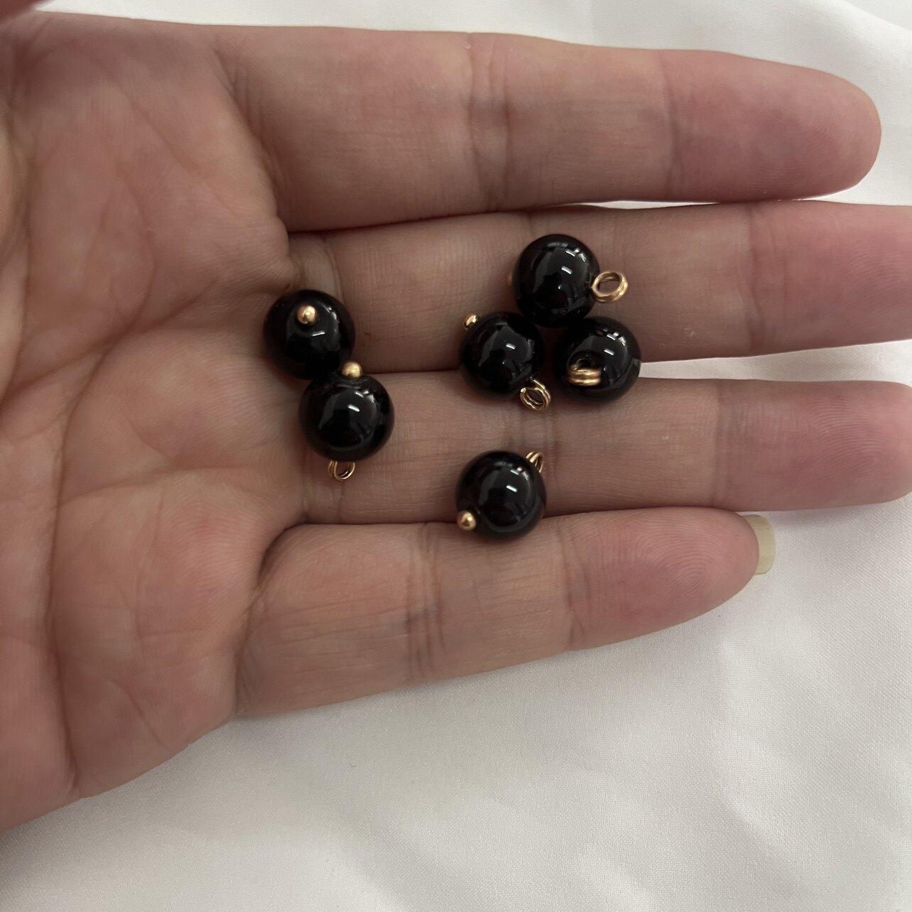 새로운 중국 스타일 HANFU 당나라 정장 단추 숙녀 CHEONGSAM 모조 옥 유약 작은 단추 고대 스타일 장식 단추 의류 액세서리