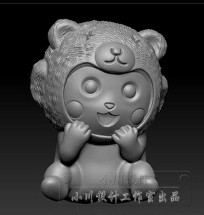 皮卡丘三维立体图 精雕小川设计 精品另类加工图纸 STL源文件