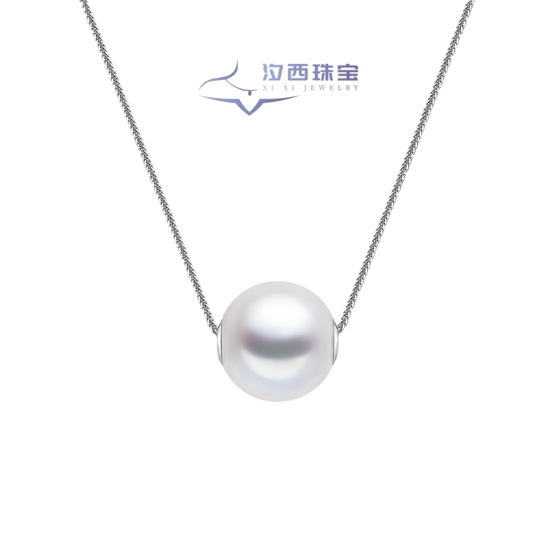 路路通真珍珠项链单颗吊坠
