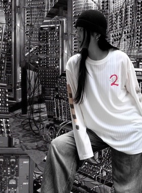 fRUITYSHOP｜NEU!联名系列 BIE别的长袖球衣T恤新款