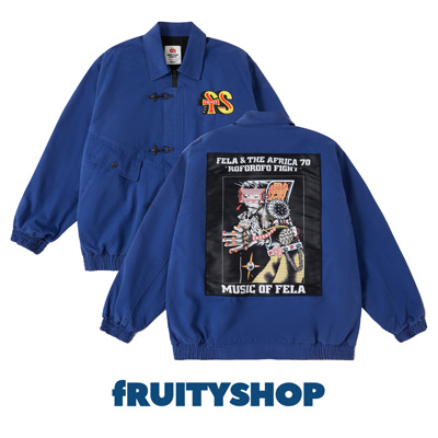 fRUITYSHOP｜Fruity Friend 独眼矮子Music of Fela联名夹克外套