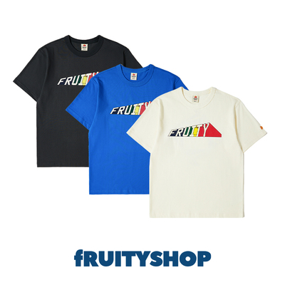 fRUITYSHOP纯棉宽松半袖短袖