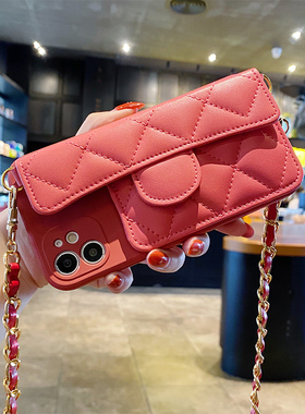 vivo IQOOZ5手机壳Y52S超纤真皮钱包IQOOU3X高档Z1斜挎Y85挂绳Z3X防摔Z5X链条Z1PRO创意Z6潮牌V11i/Z3i软壳