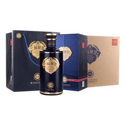 景芝白酒一品景芝芝香15年53度500ml*4瓶芝麻香型整箱年货礼品