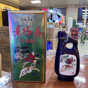 景芝景阳春39度500ml*1瓶浓香型白酒纯粮固态酿造节日礼品自饮