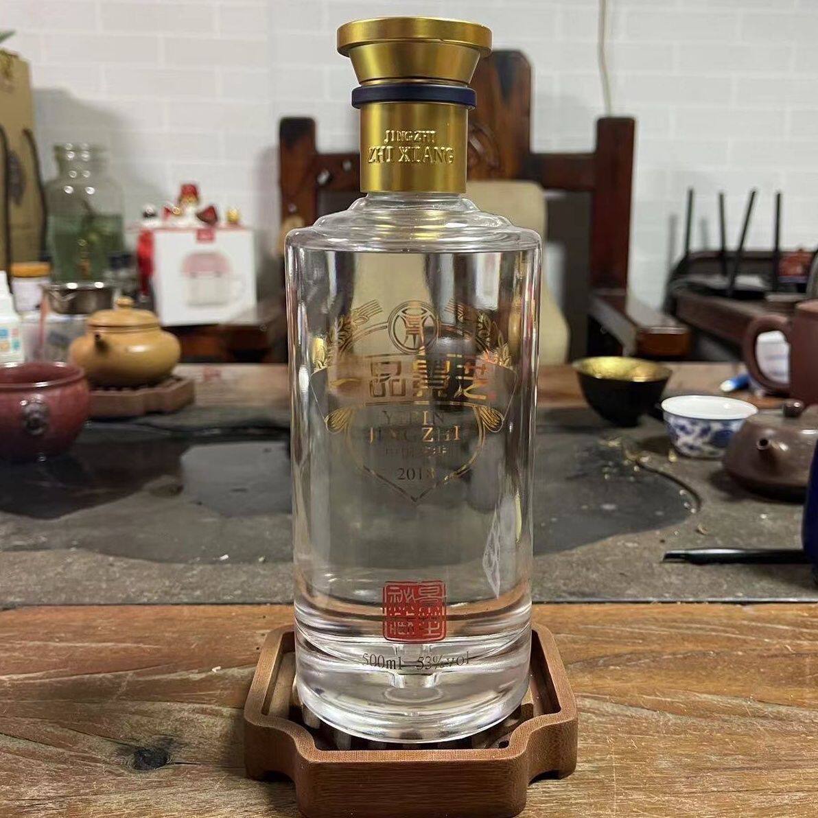 景芝2018年一品景芝封藏芝麻香型白酒53度500ml*6瓶整箱节日礼品