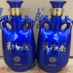 景芝景阳春8年品鉴42度500ml*1瓶浓香型白酒纯粮固态酿造自饮口粮