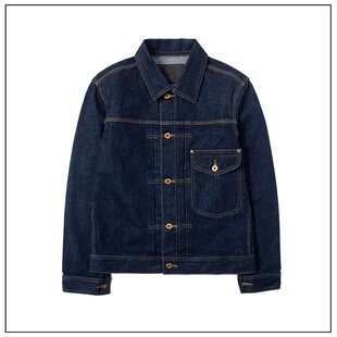 506XX原色牛仔元 三锁链 HDK 13.5OZ COWBOY 101J 夹克 海觉 年版