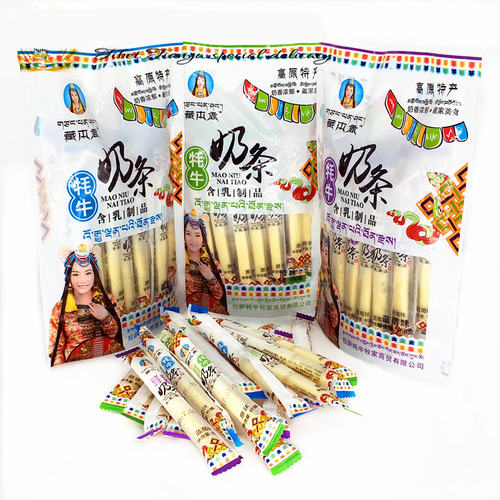 牦牛奶条西藏特产零食酸奶蓝莓