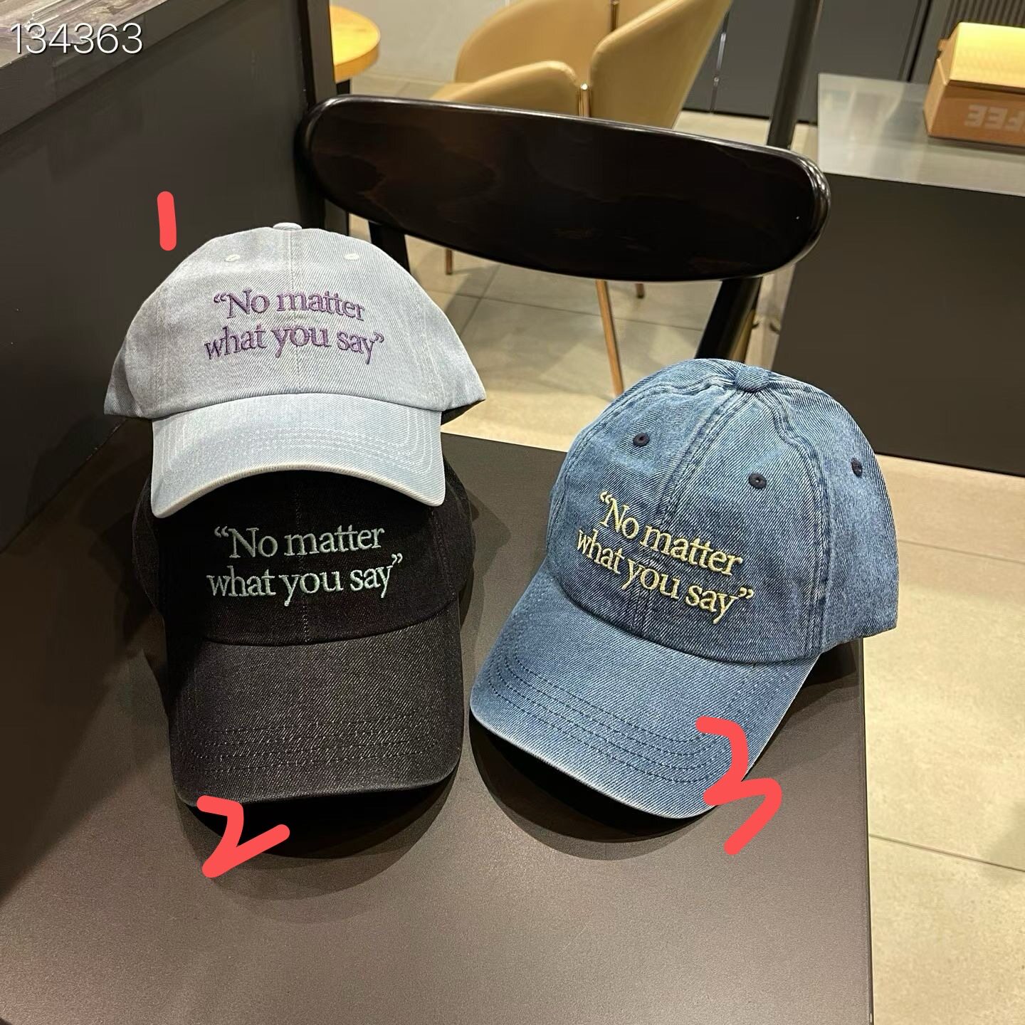 帽子 牛仔质地 棒球帽 LovelyHat东大门代购 百搭女帽子7